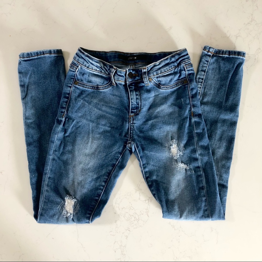 Girl’s Joes Jeans size 14 skinny distressed
